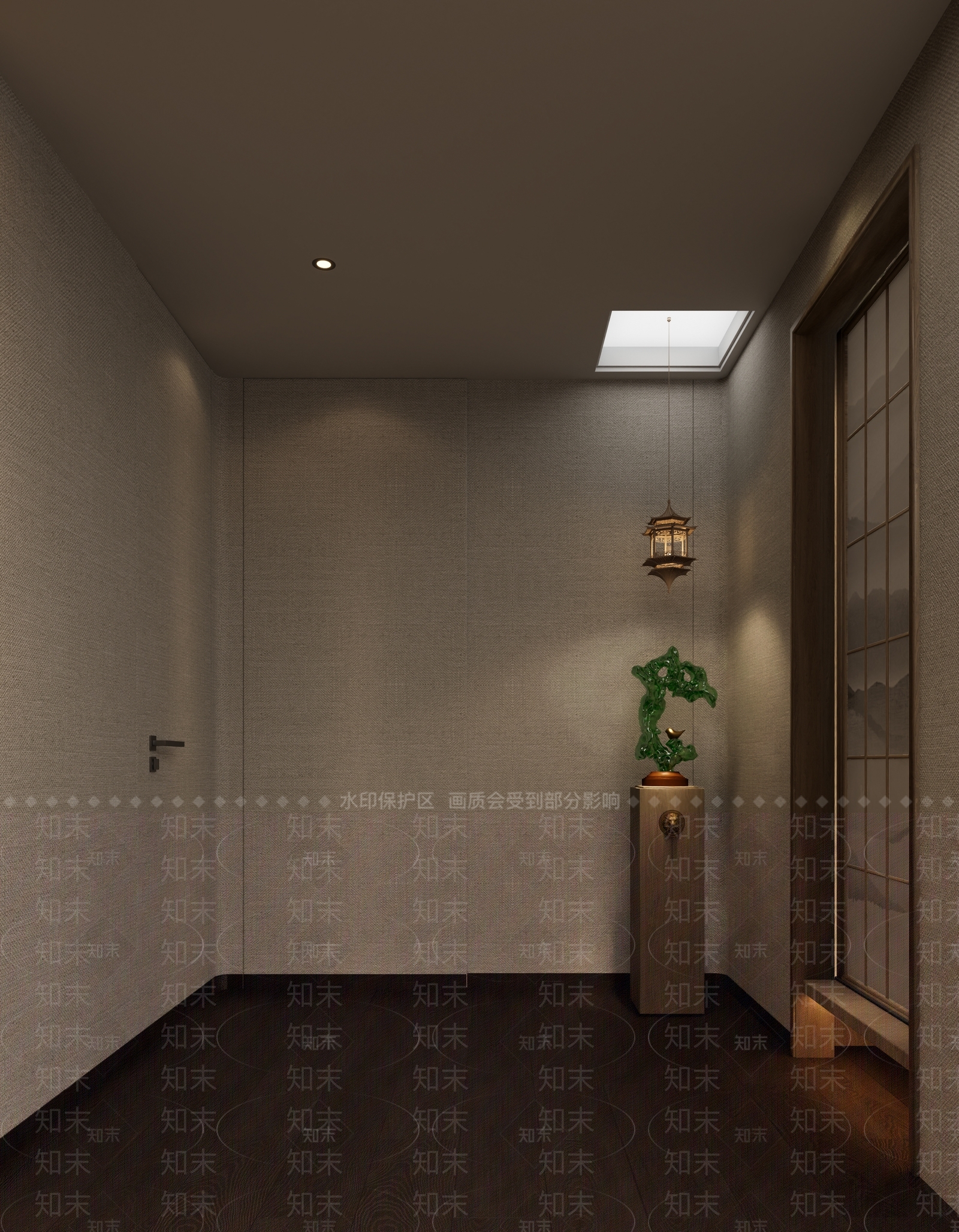 新中式其他办公空间3D模型下载【ID:1195209376】