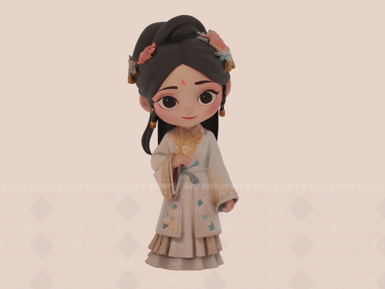 女人SU模型下载【ID:1195217947】