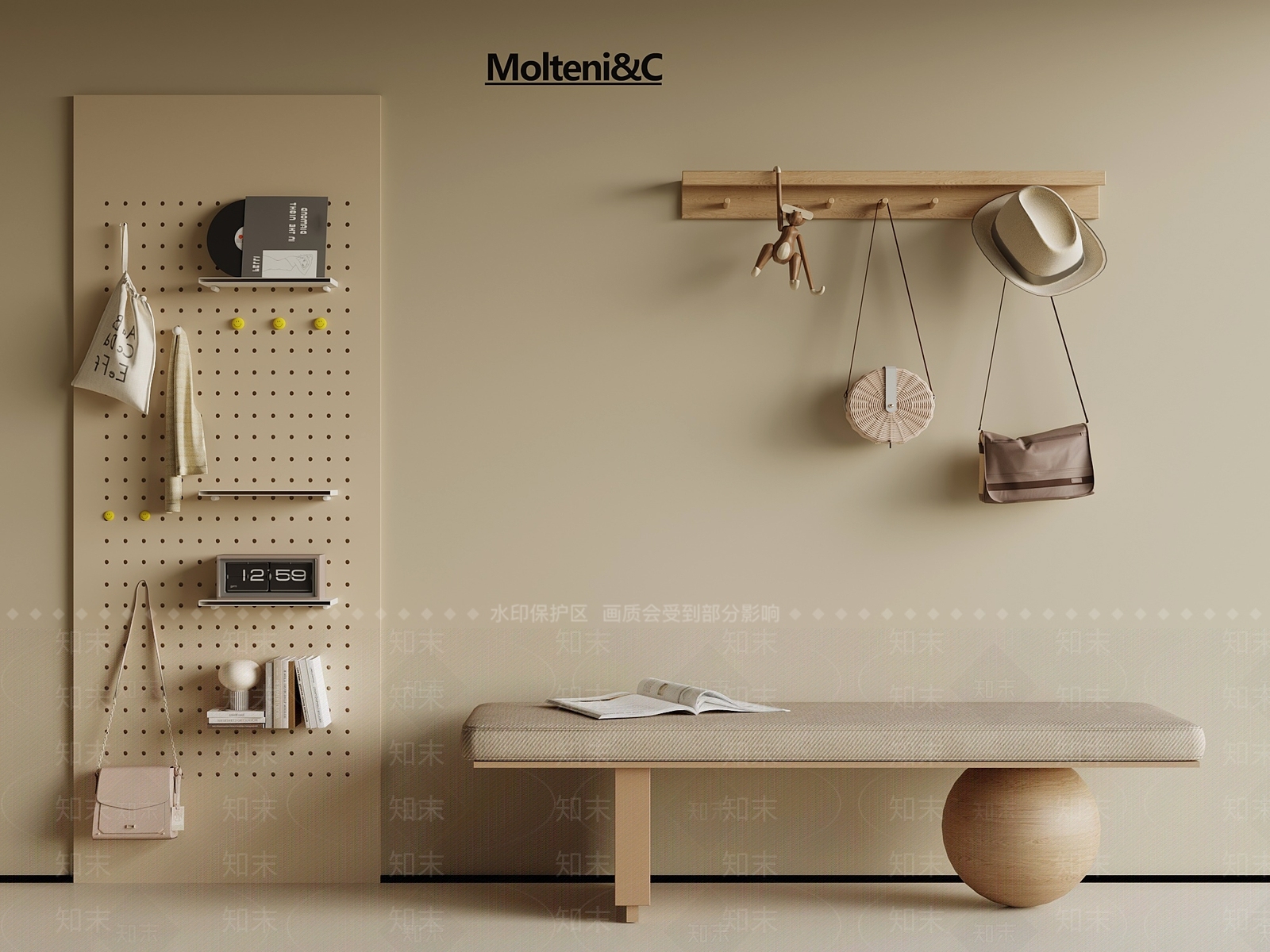 现代挂钩SU模型下载【ID:1195223200】