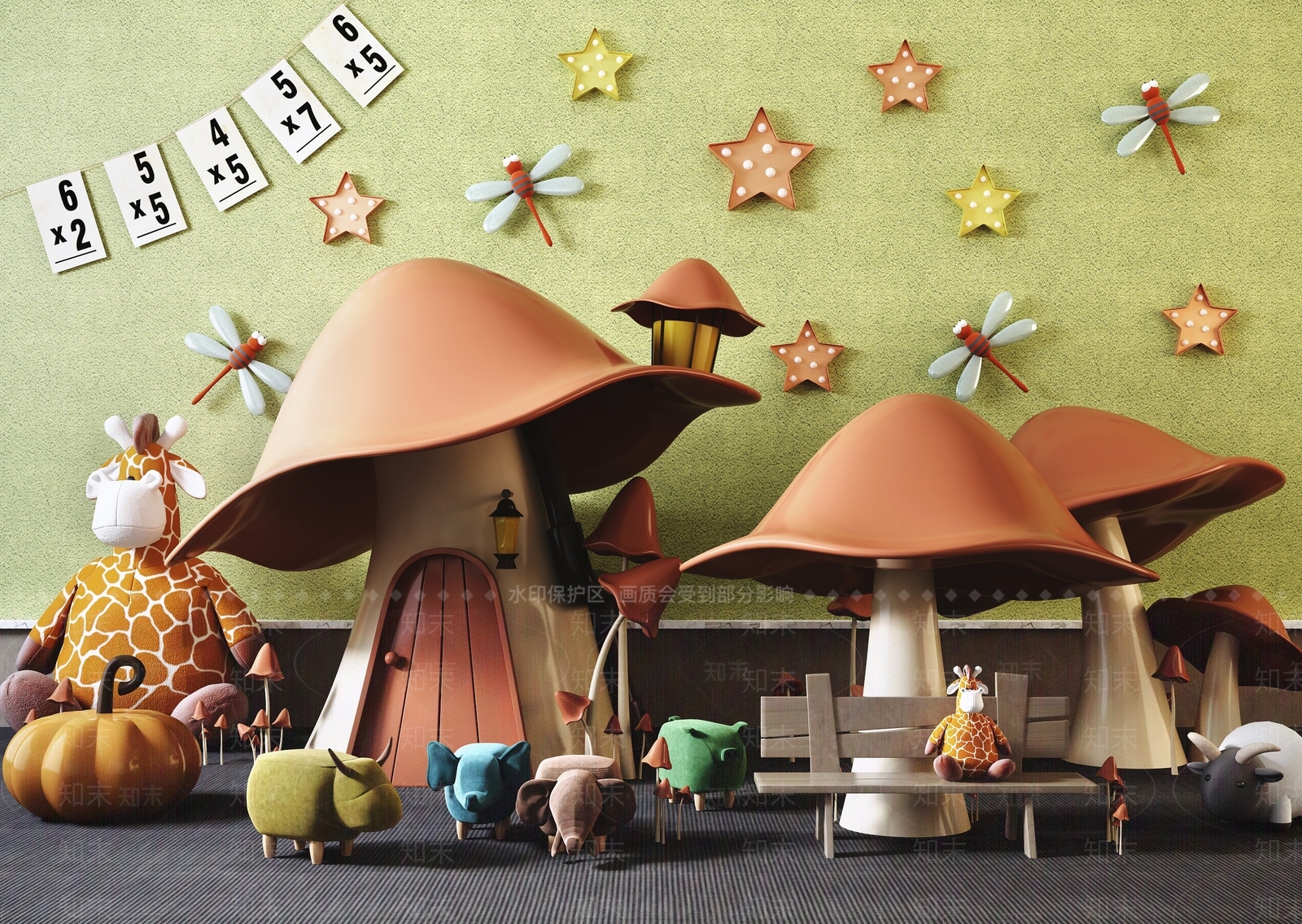 玩具SU模型下载【ID:1195226848】