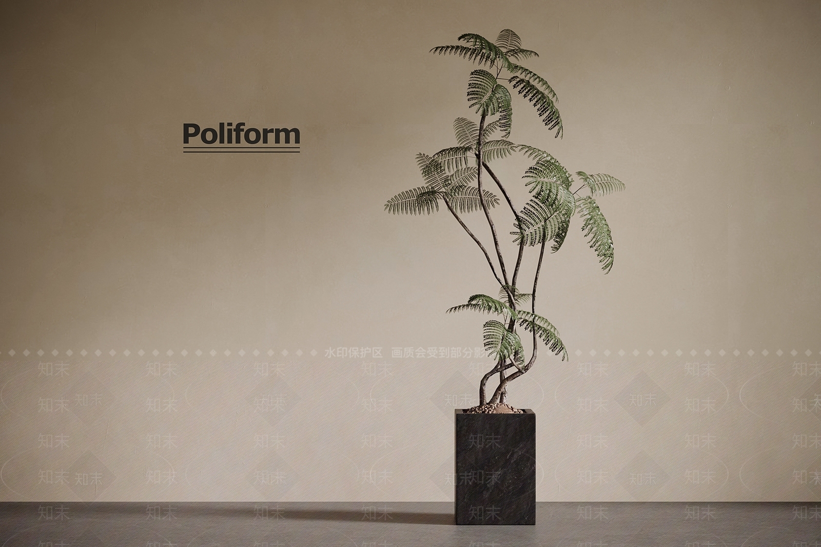 盆栽SU模型下载【ID:1195229526】