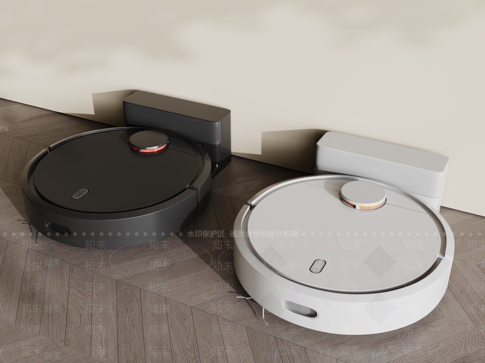 扫地机器人3D模型下载【ID:1195235148】