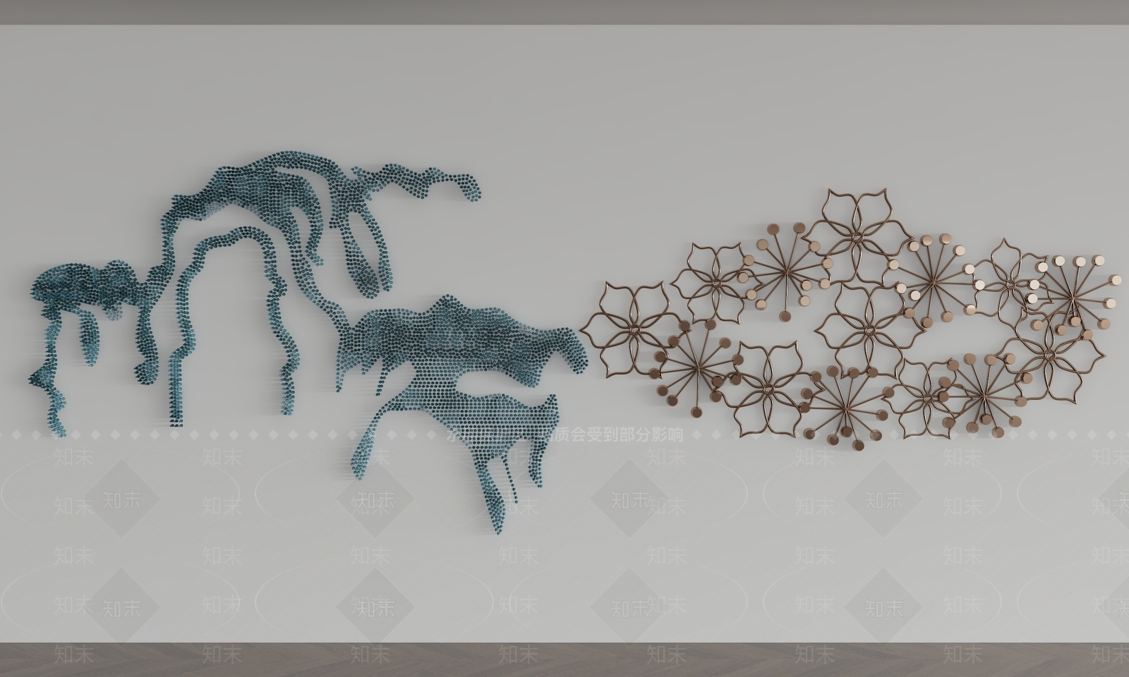现代挂件3D模型下载【ID:1195247081】