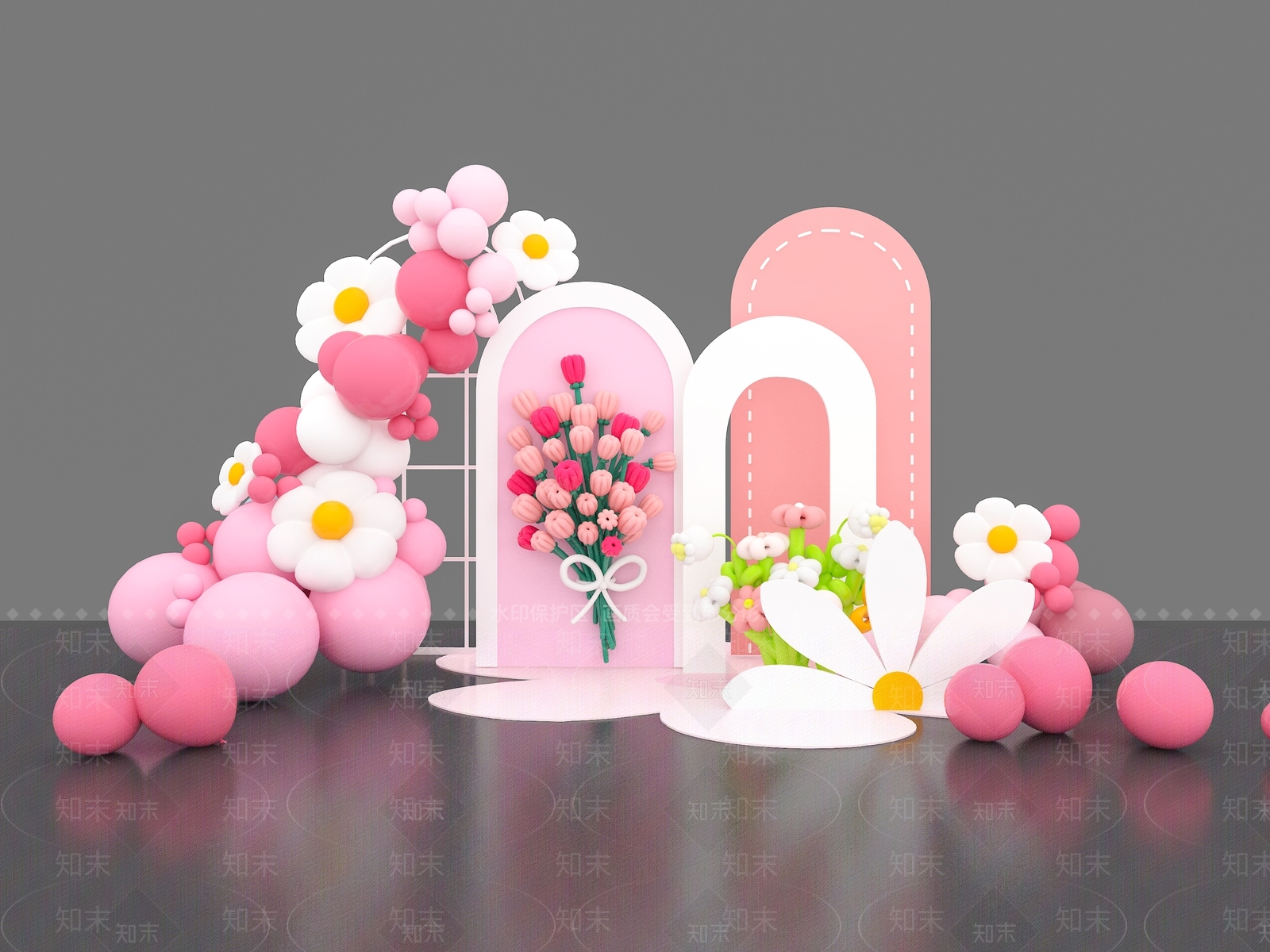 现代其他美陈3D模型下载【ID:1195248150】