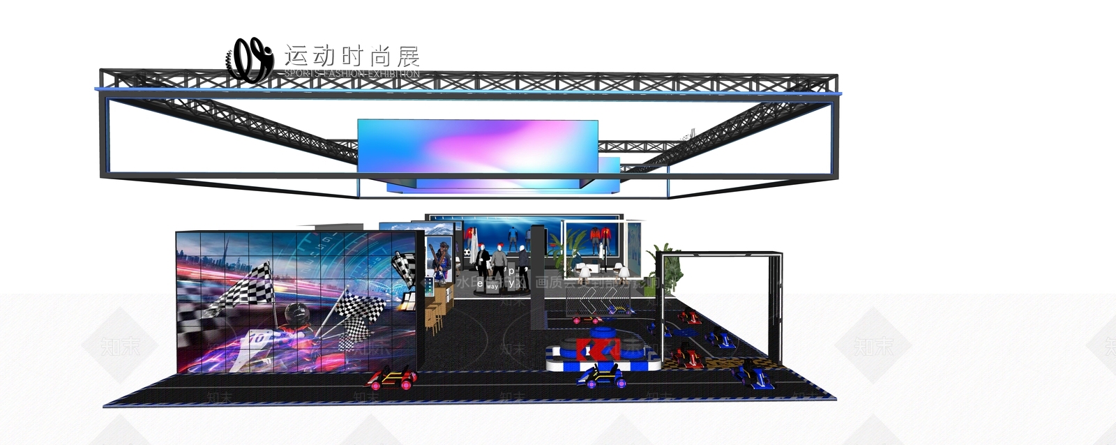 现代其他文化空间SU模型下载【ID:1195249577】