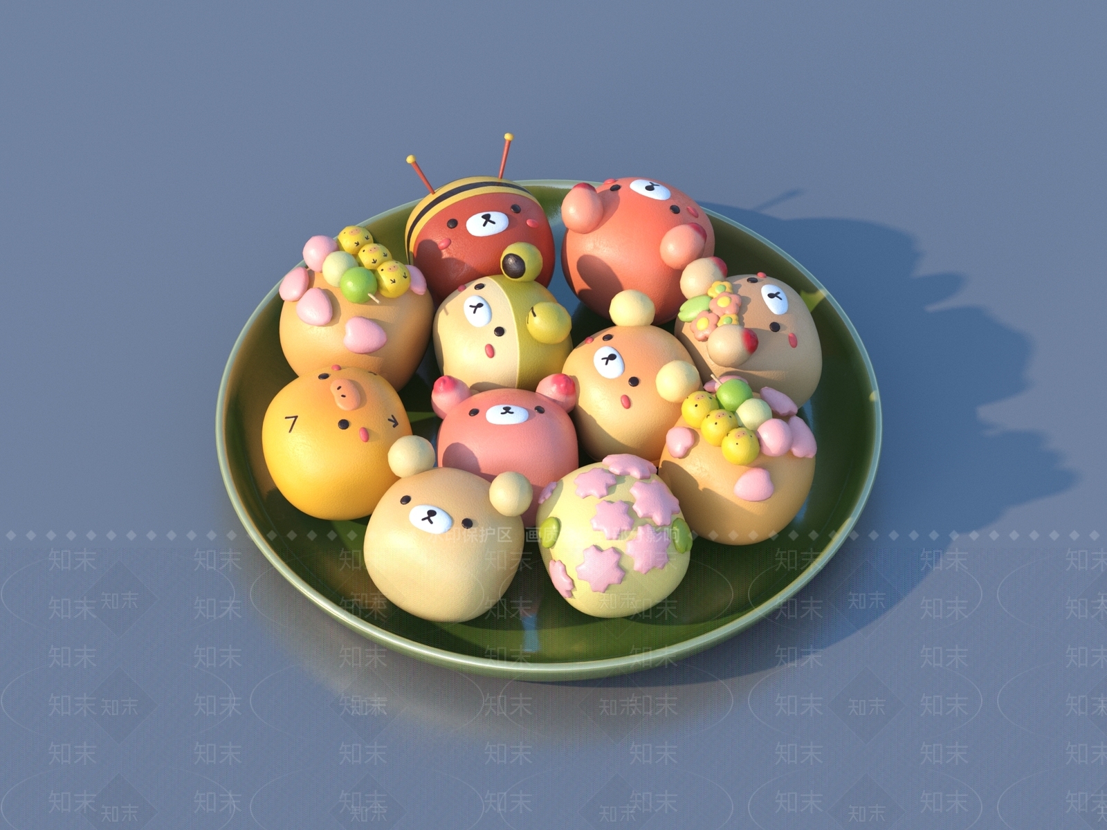 酒水食物3D模型下载【ID:1195252090】