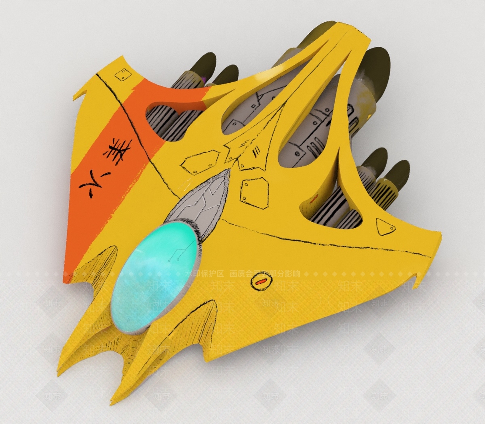 飞机3D模型下载【ID:1195253787】