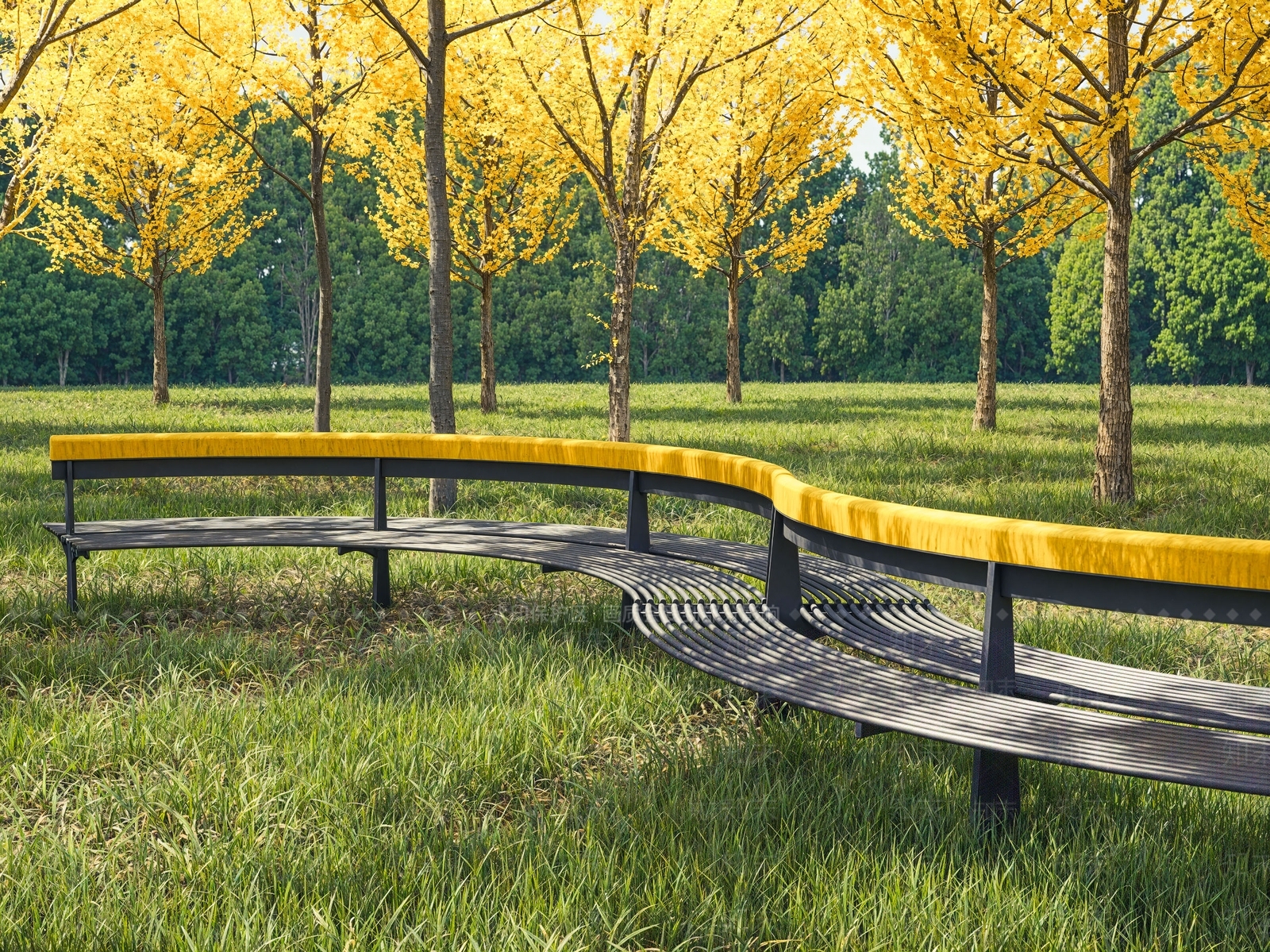 现代景观座椅SU模型下载【ID:1195257715】