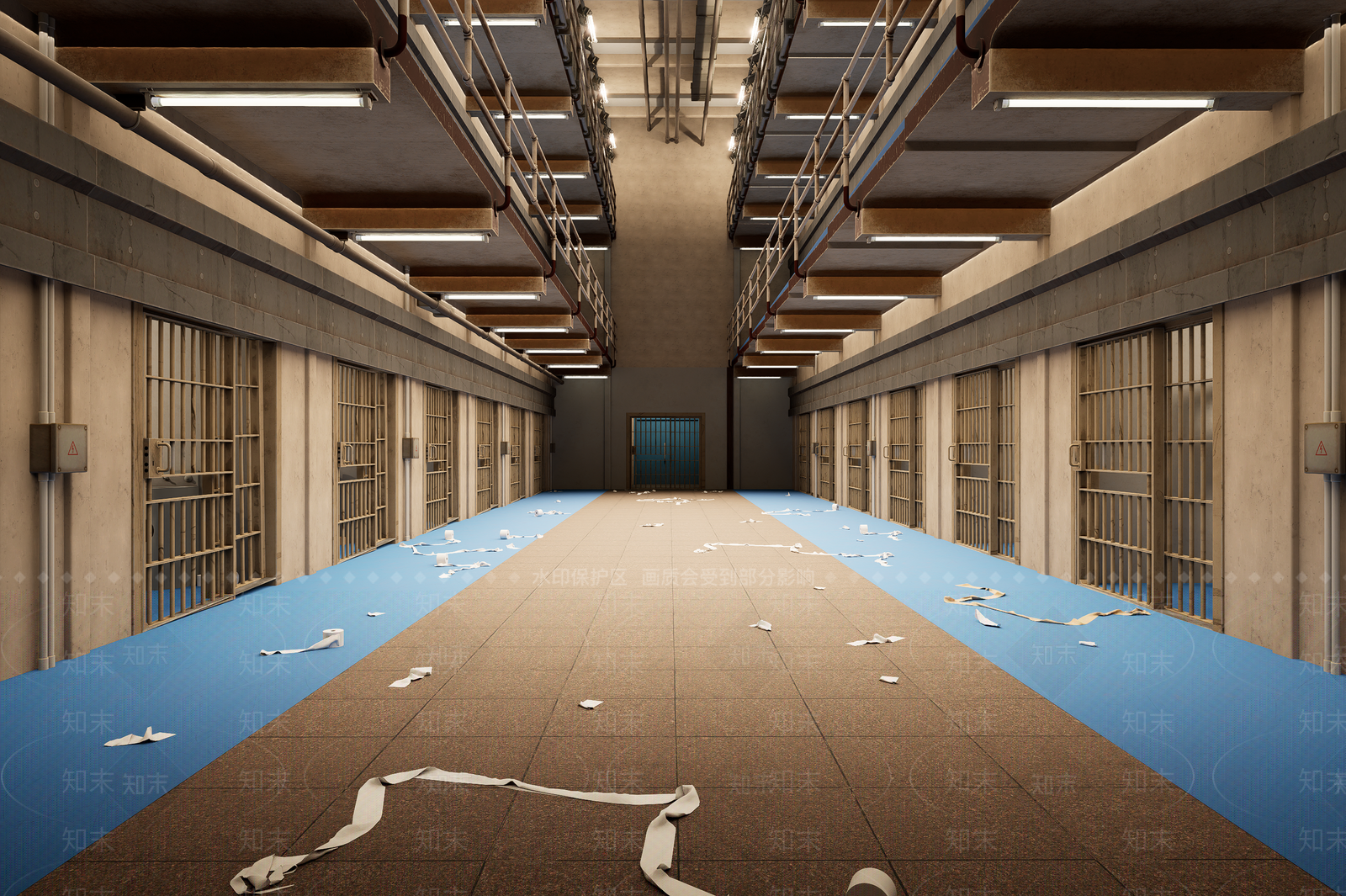 现代宿舍3D模型下载【ID:1195257919】