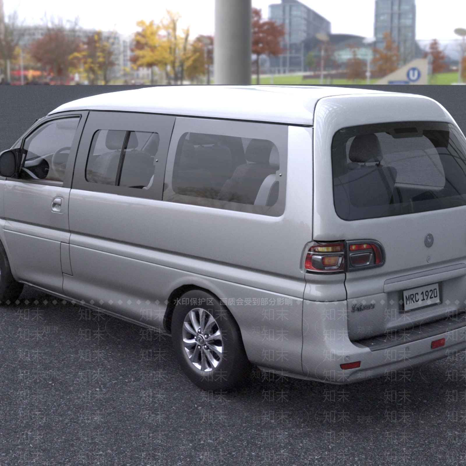 2021款东风风行M5EV汽车3D模型下载【ID:1195258167】