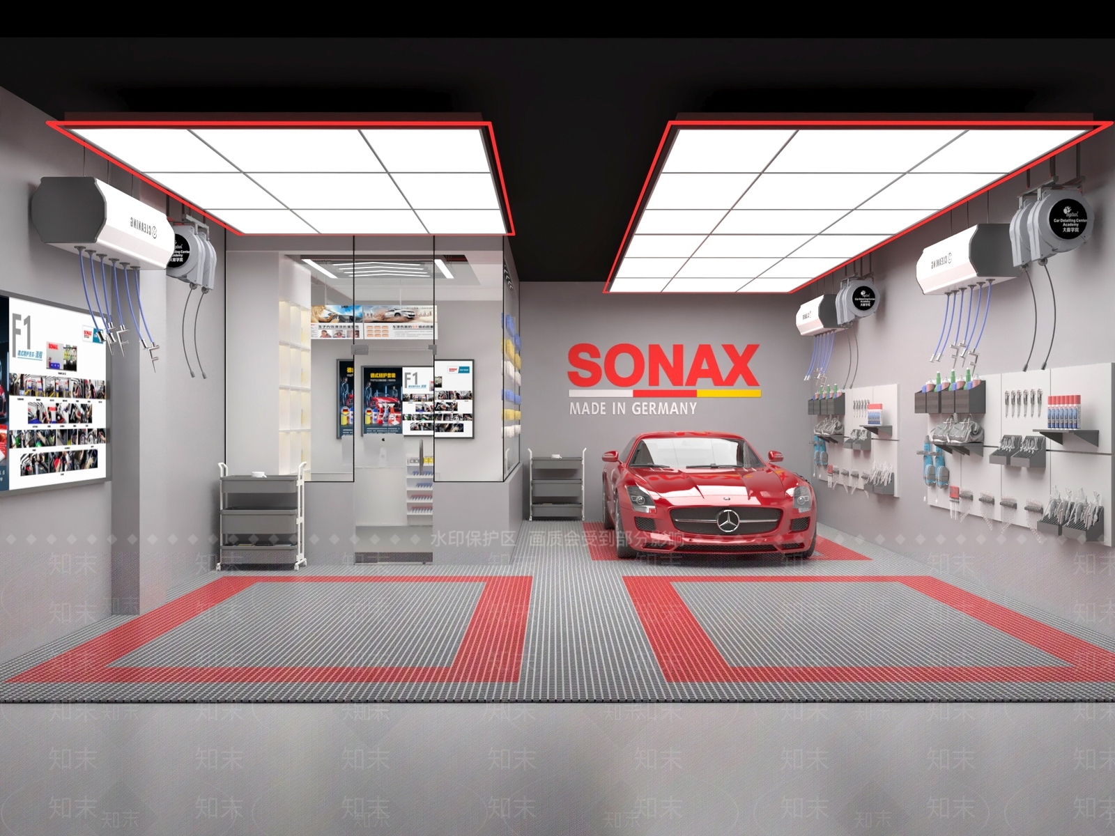 现代汽车展厅3D模型下载【ID:1195260784】