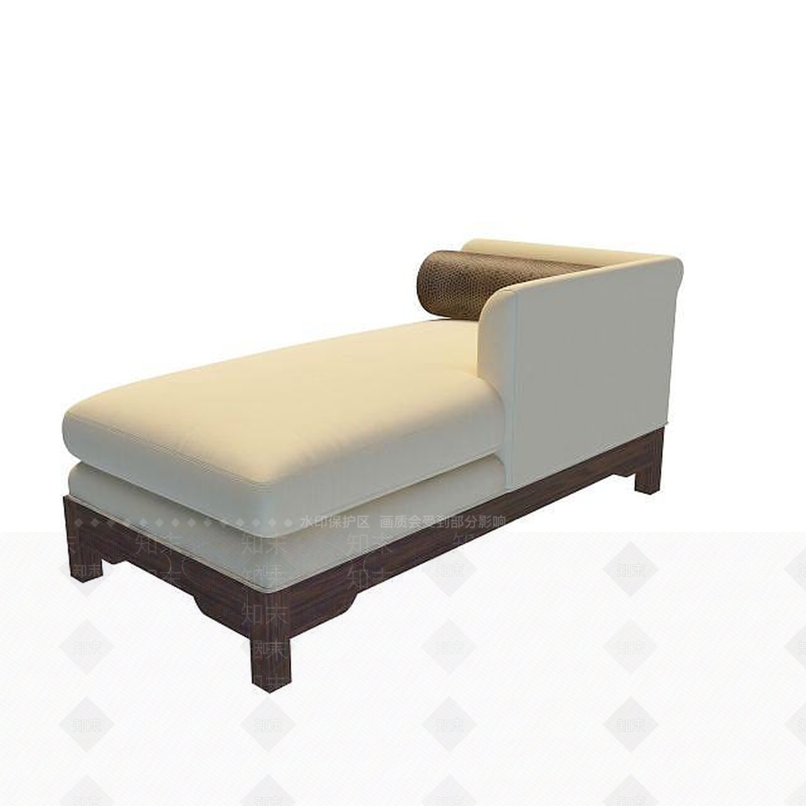 现代贵妃塌3D模型下载【ID:1195261798】