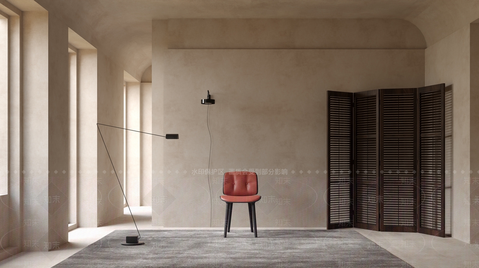 现代餐椅3D模型下载【ID:1195263547】