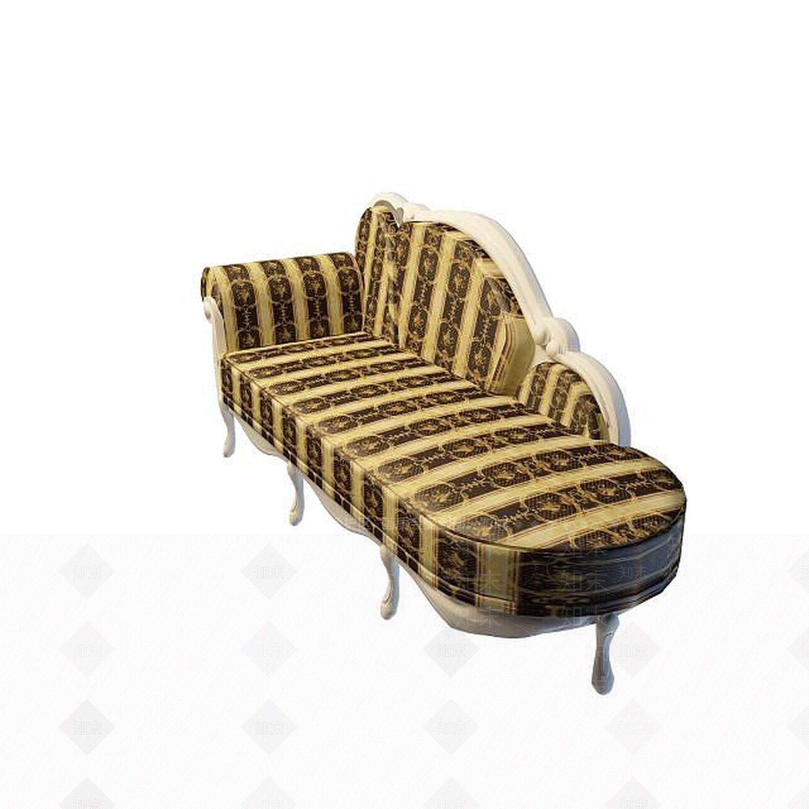 现代贵妃塌3D模型下载【ID:1195264670】