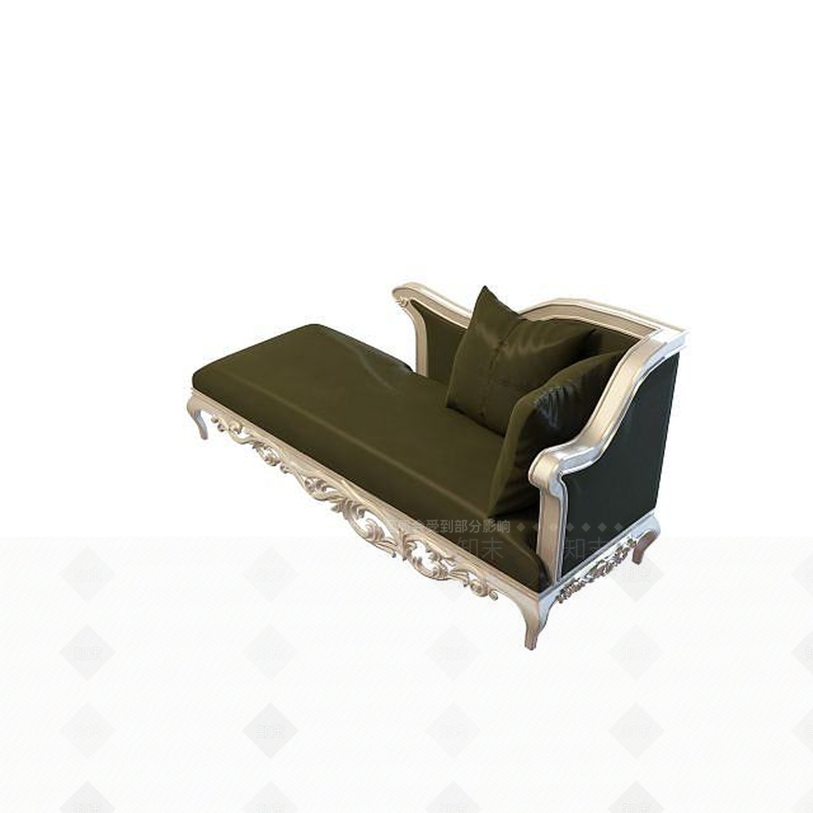 现代贵妃塌3D模型下载【ID:1195265195】