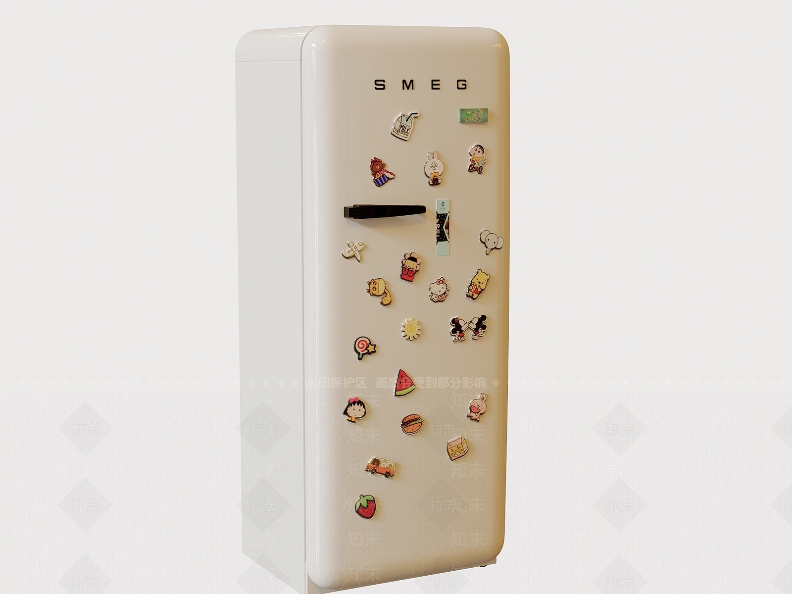 冰箱3D模型下载【ID:1195266891】