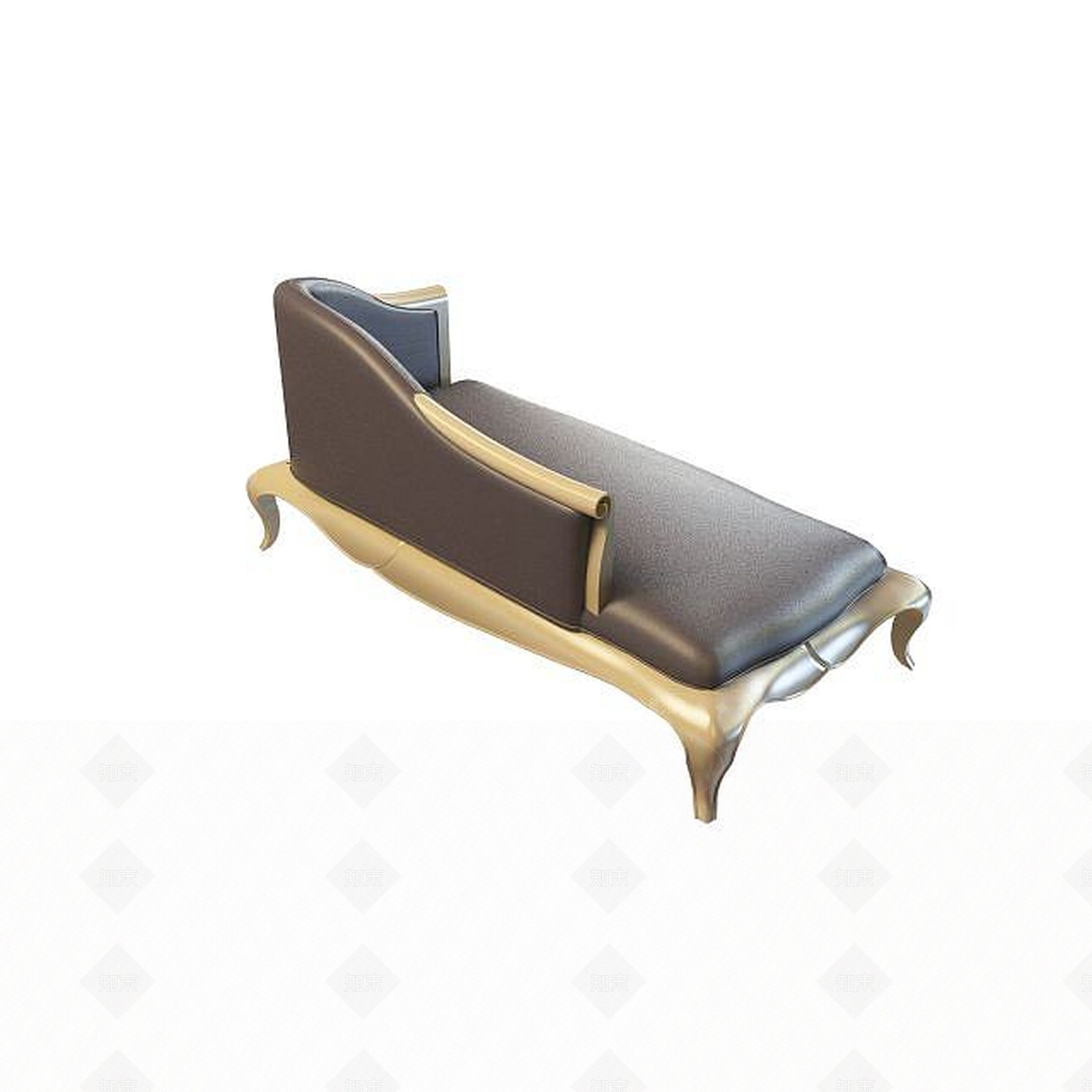 现代贵妃塌3D模型下载【ID:1195266769】