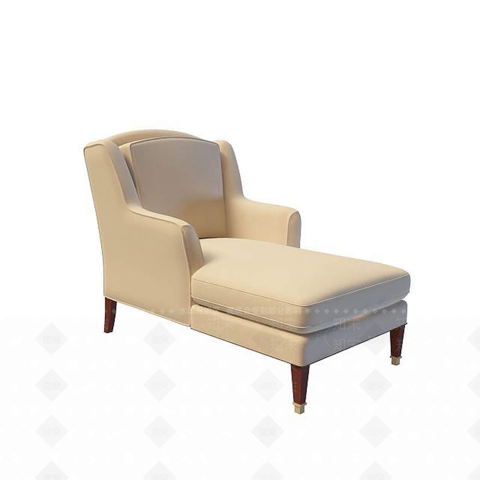 现代贵妃塌3D模型下载【ID:1195273748】