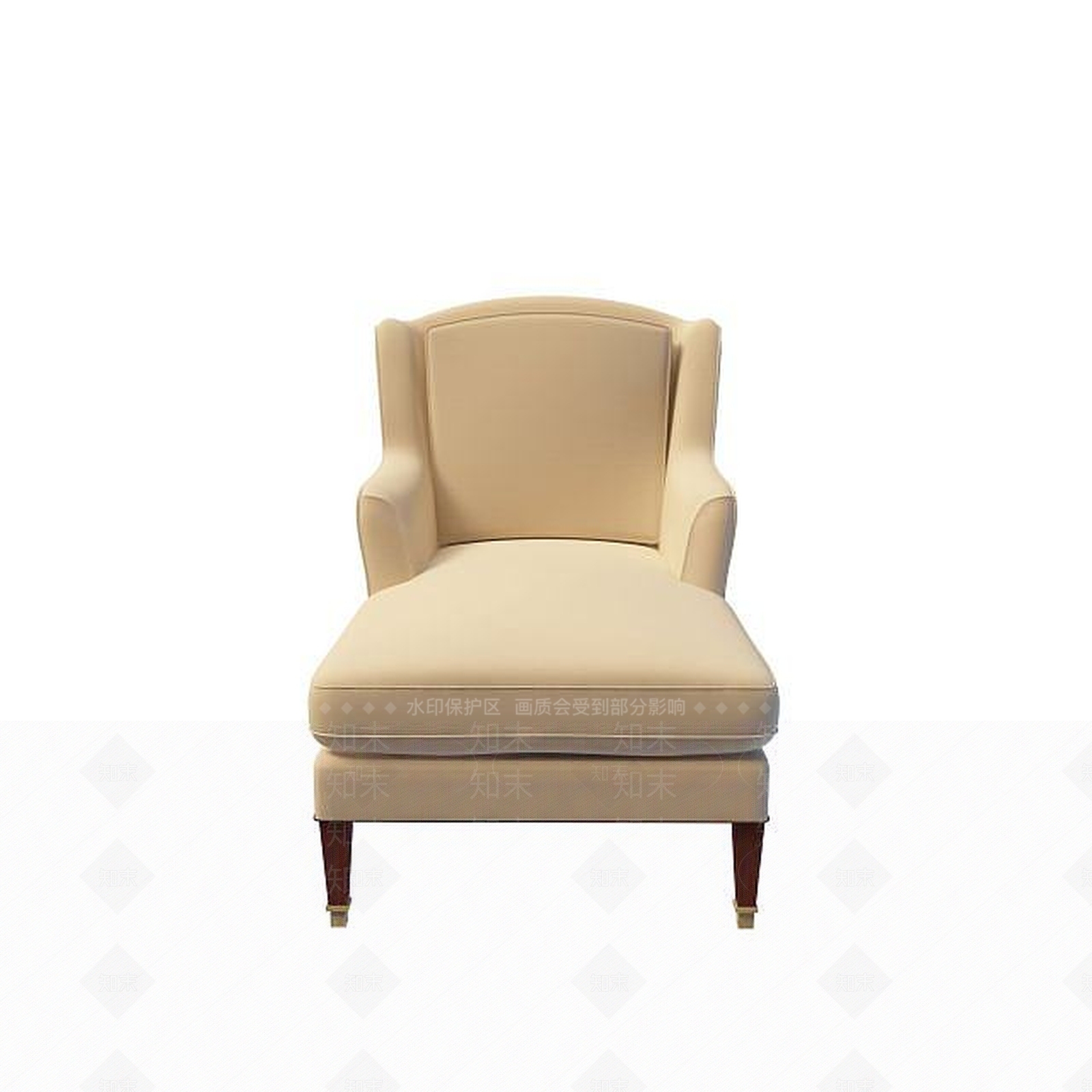 现代贵妃塌3D模型下载【ID:1195273748】