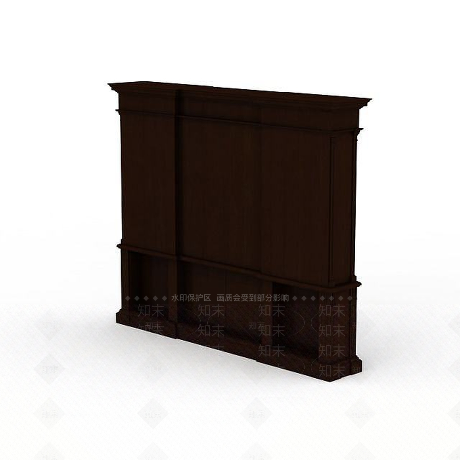 现代衣柜3D模型下载【ID:1195277857】