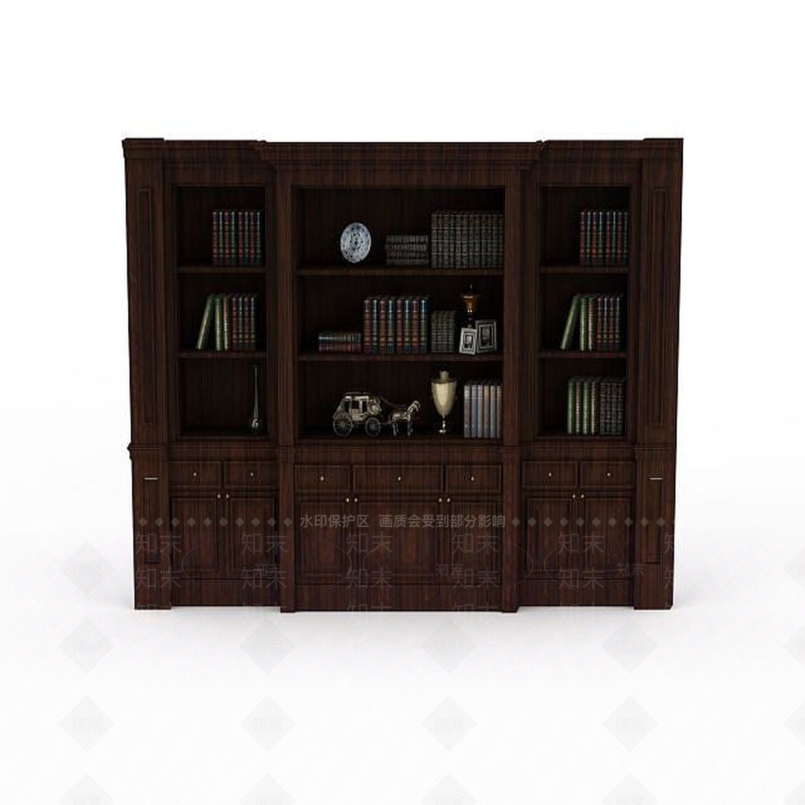 现代衣柜3D模型下载【ID:1195278074】