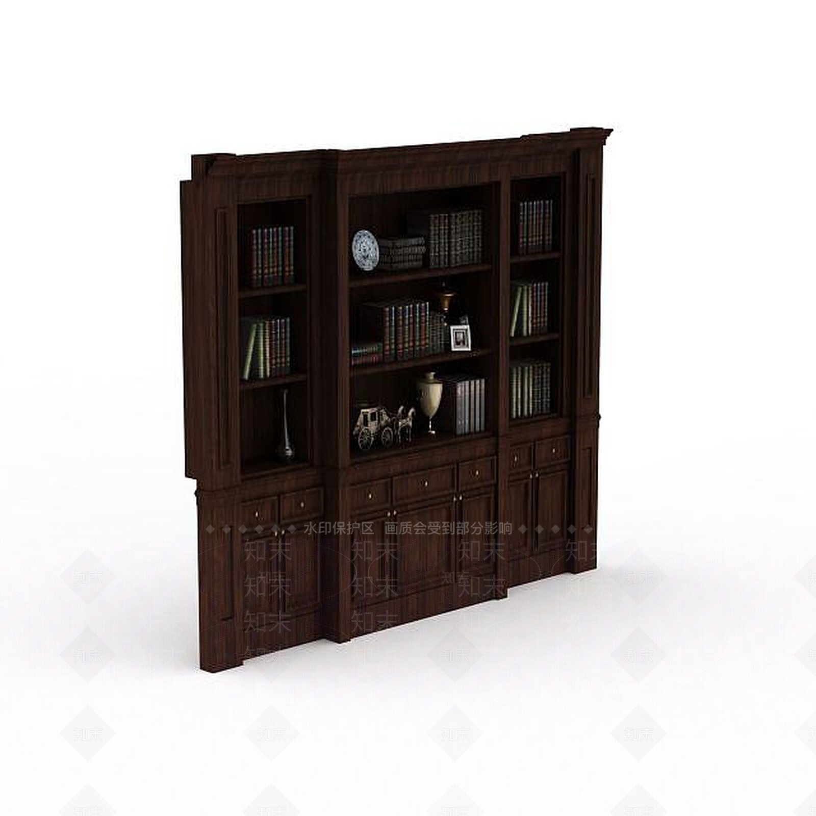 现代衣柜3D模型下载【ID:1195278074】