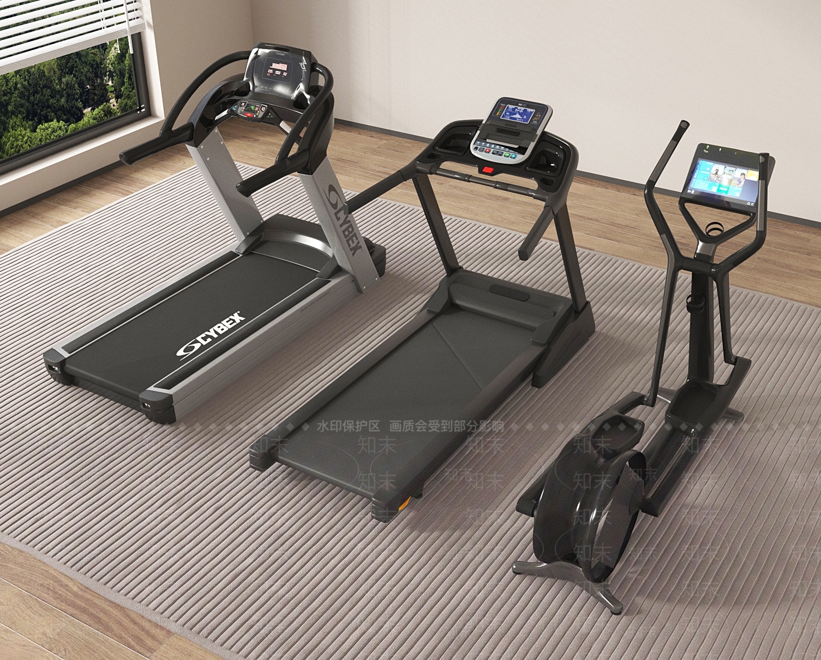 运动器材3D模型下载【ID:1195279597】