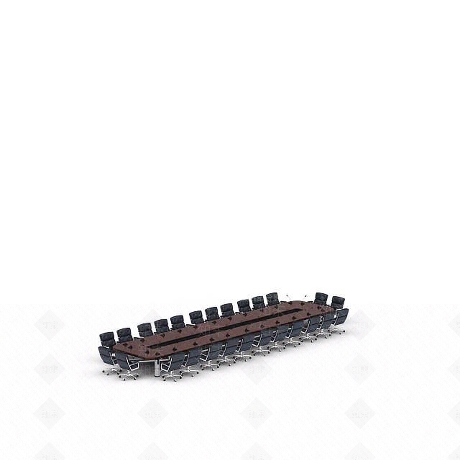 现代书桌椅3D模型下载【ID:1195279983】