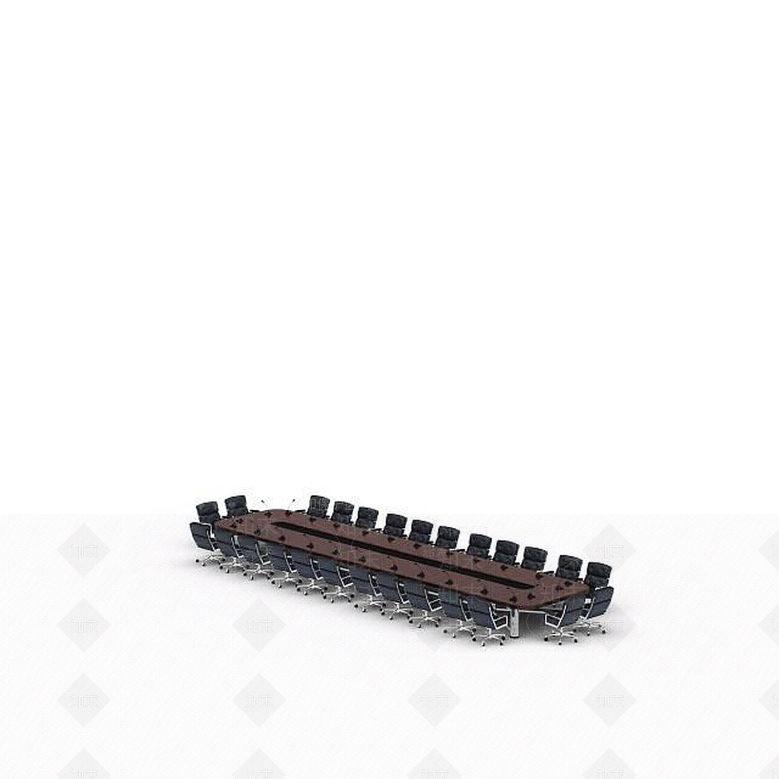 现代书桌椅3D模型下载【ID:1195279983】