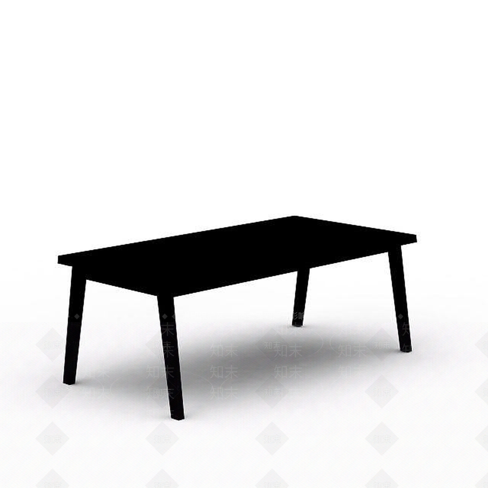 现代书桌3D模型下载【ID:1198909821】