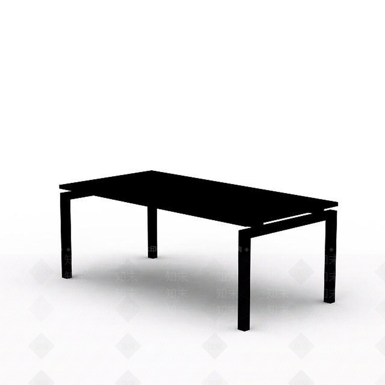 现代书桌3D模型下载【ID:1198920244】
