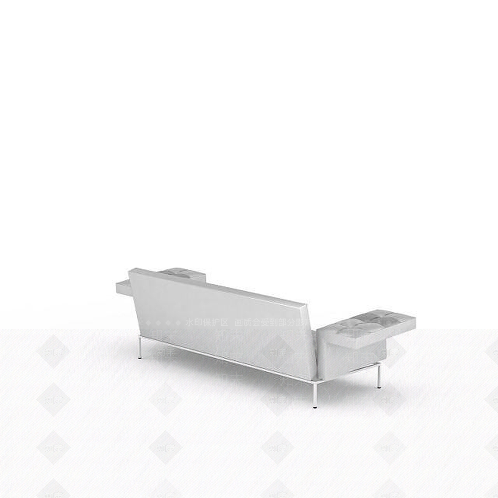 现代书桌椅3D模型下载【ID:1198920039】