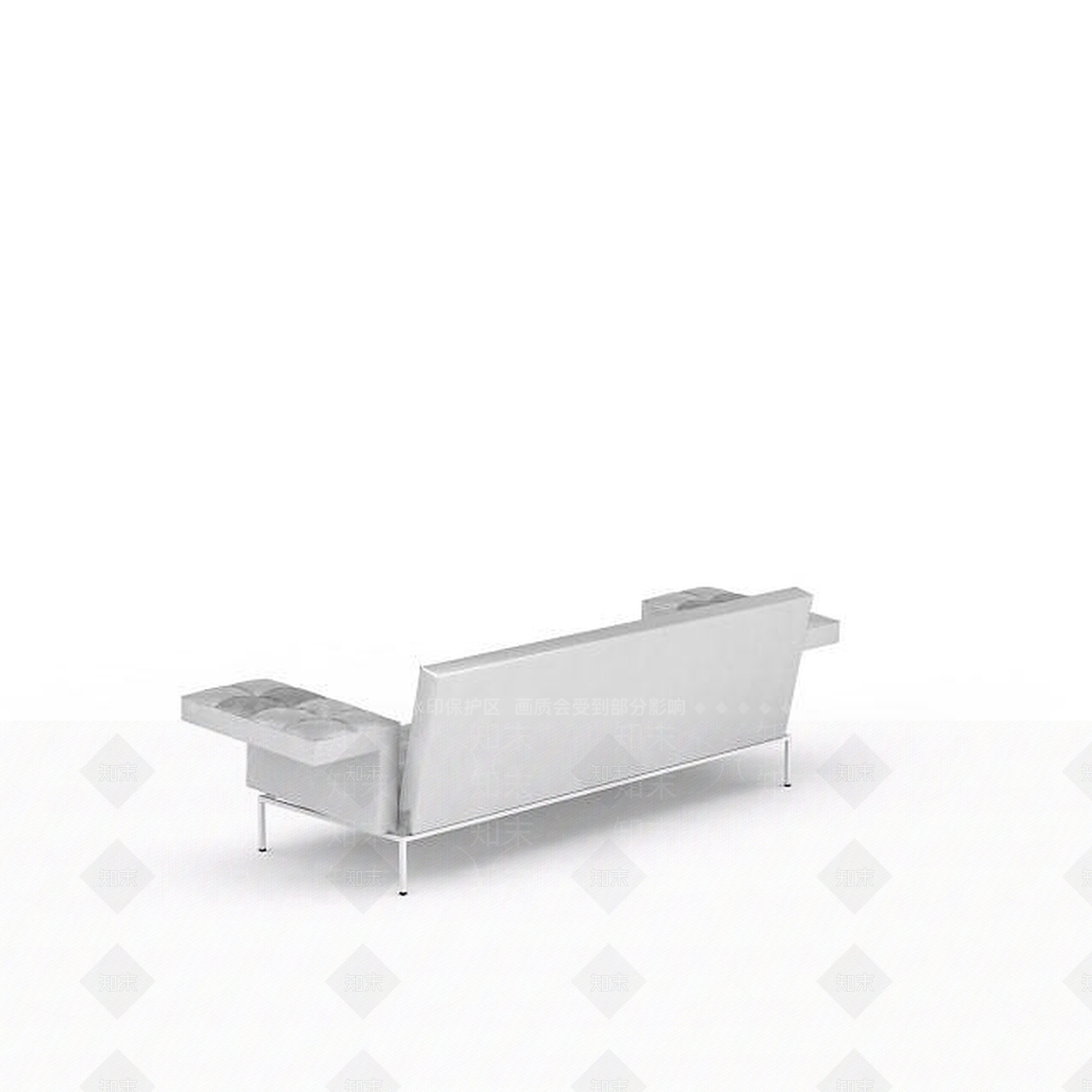现代书桌椅3D模型下载【ID:1198920039】