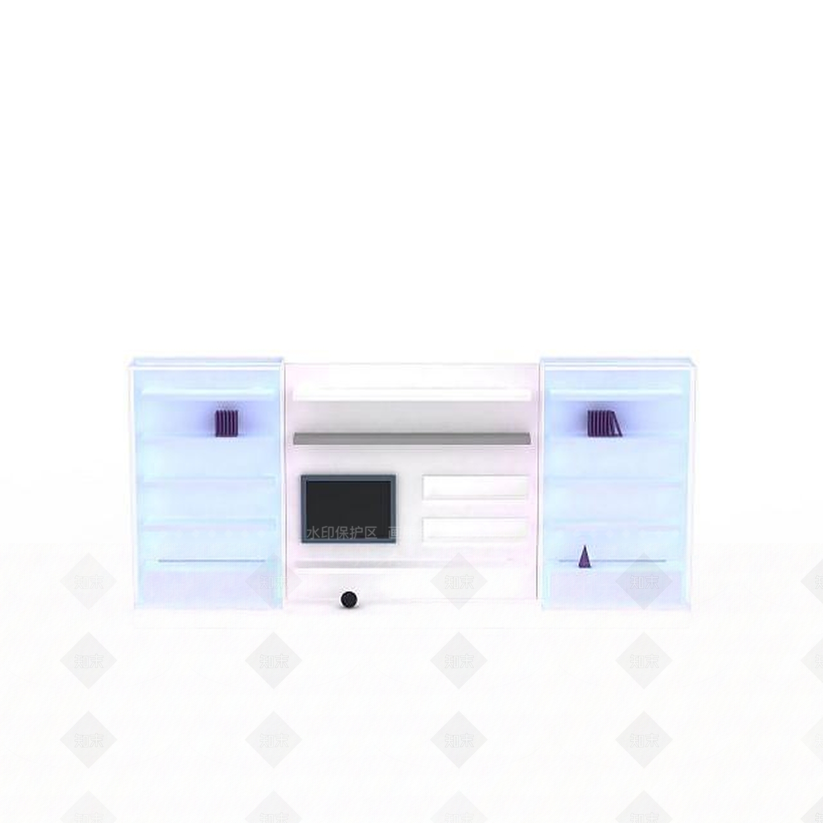 现代书桌椅3D模型下载【ID:1198909204】