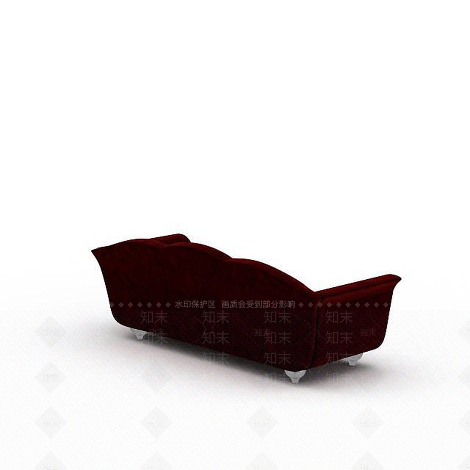 现代双人沙发3D模型下载【ID:1195282188】