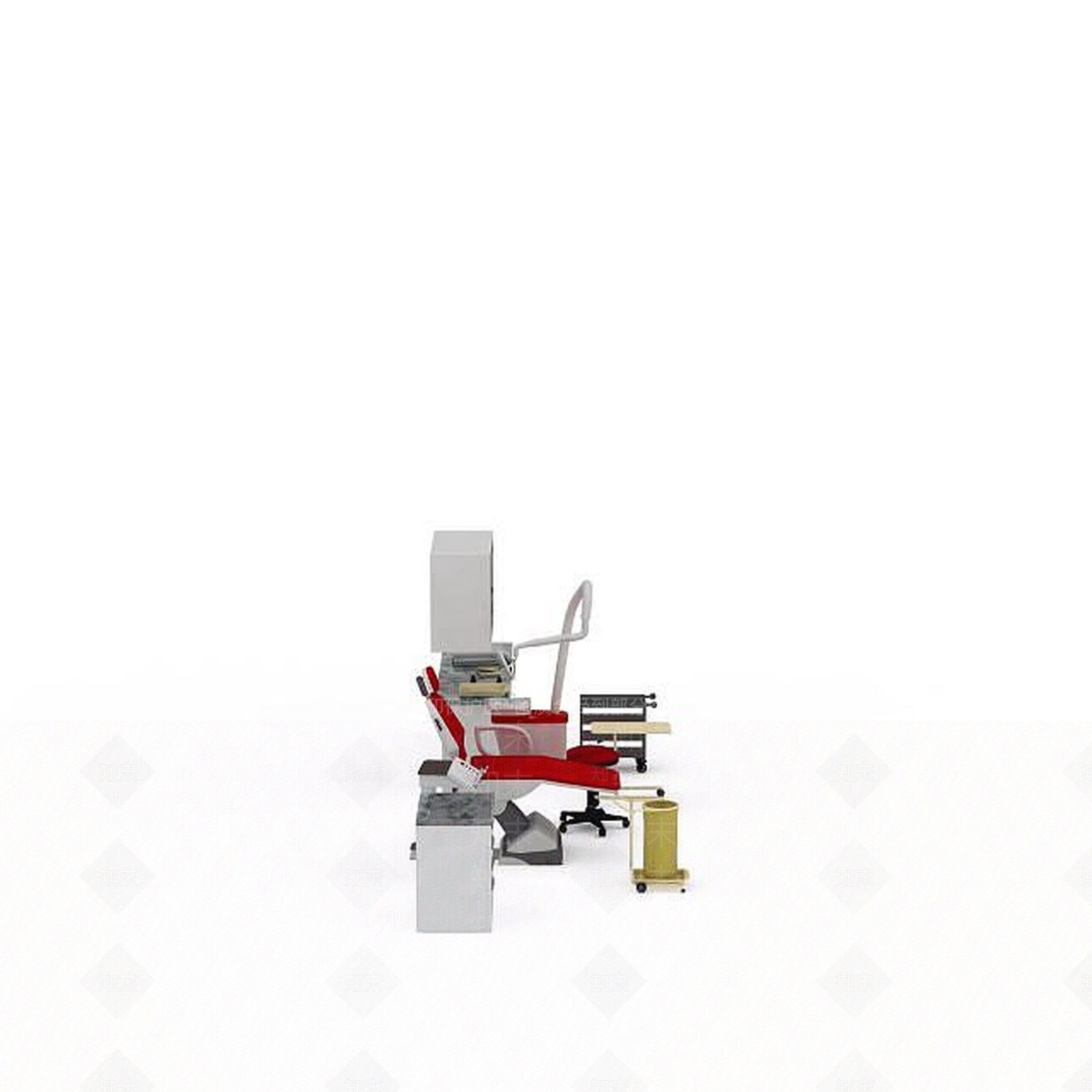 现代书桌椅3D模型下载【ID:1195282620】