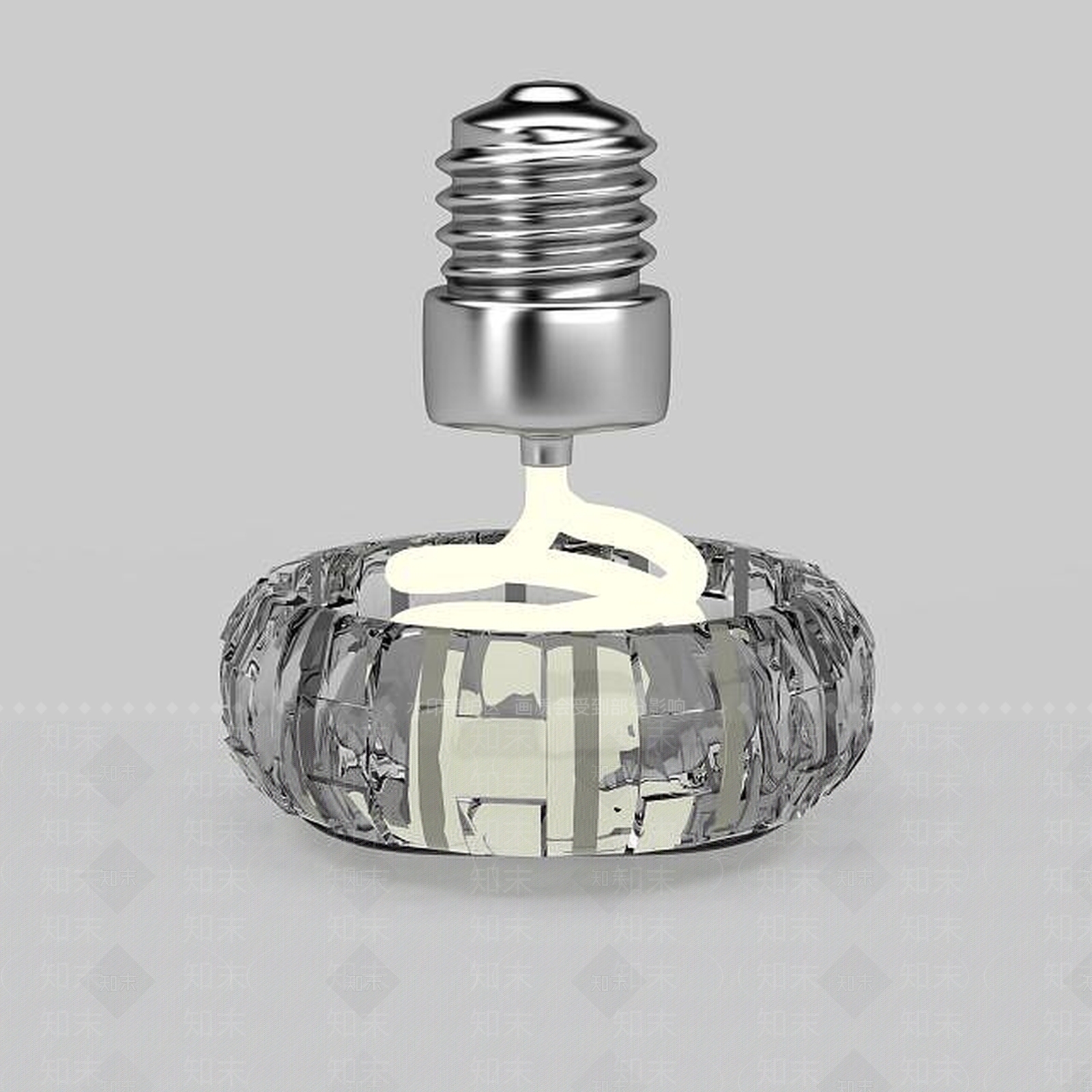 现代灯具组合3D模型下载【ID:1195282844】