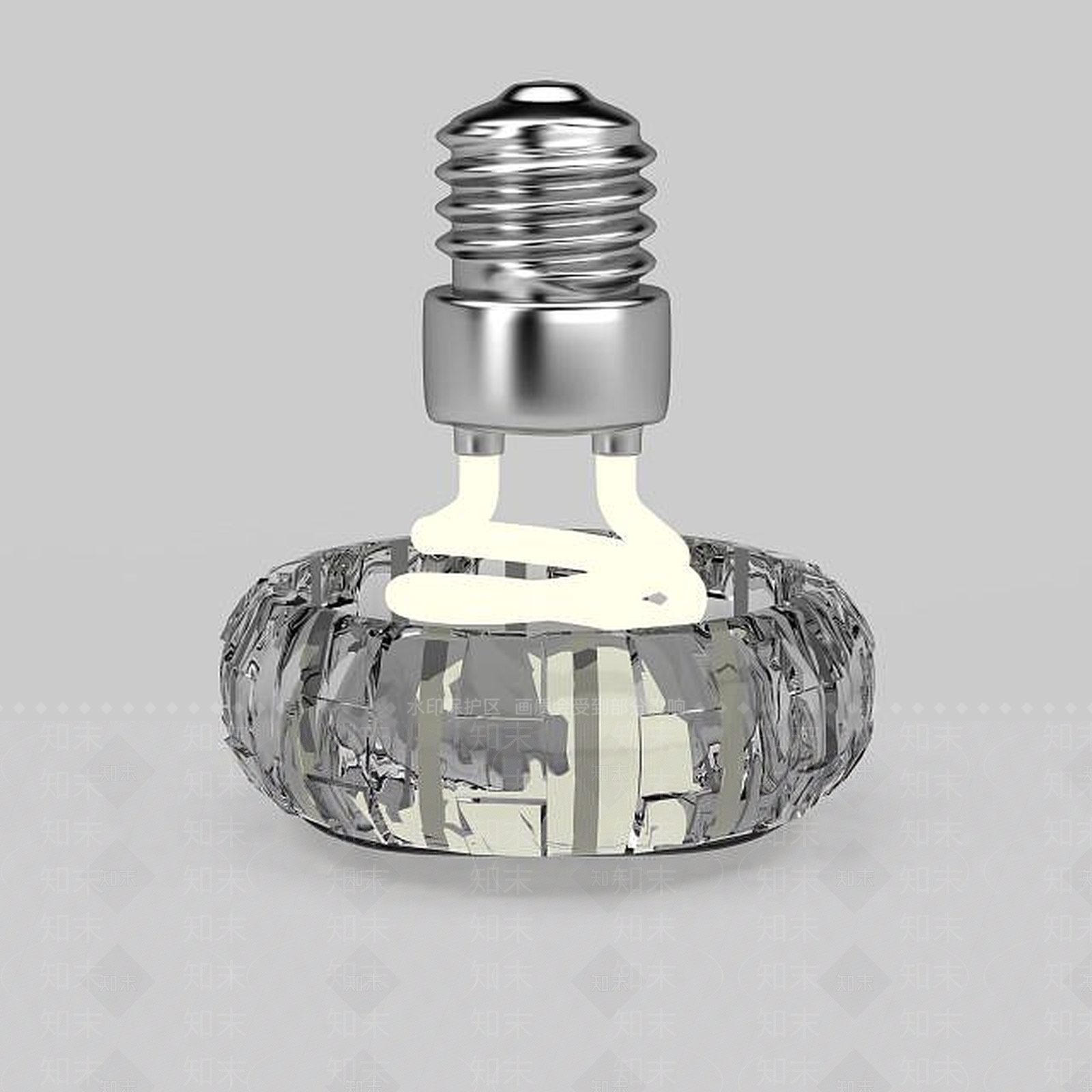 现代灯具组合3D模型下载【ID:1195282844】