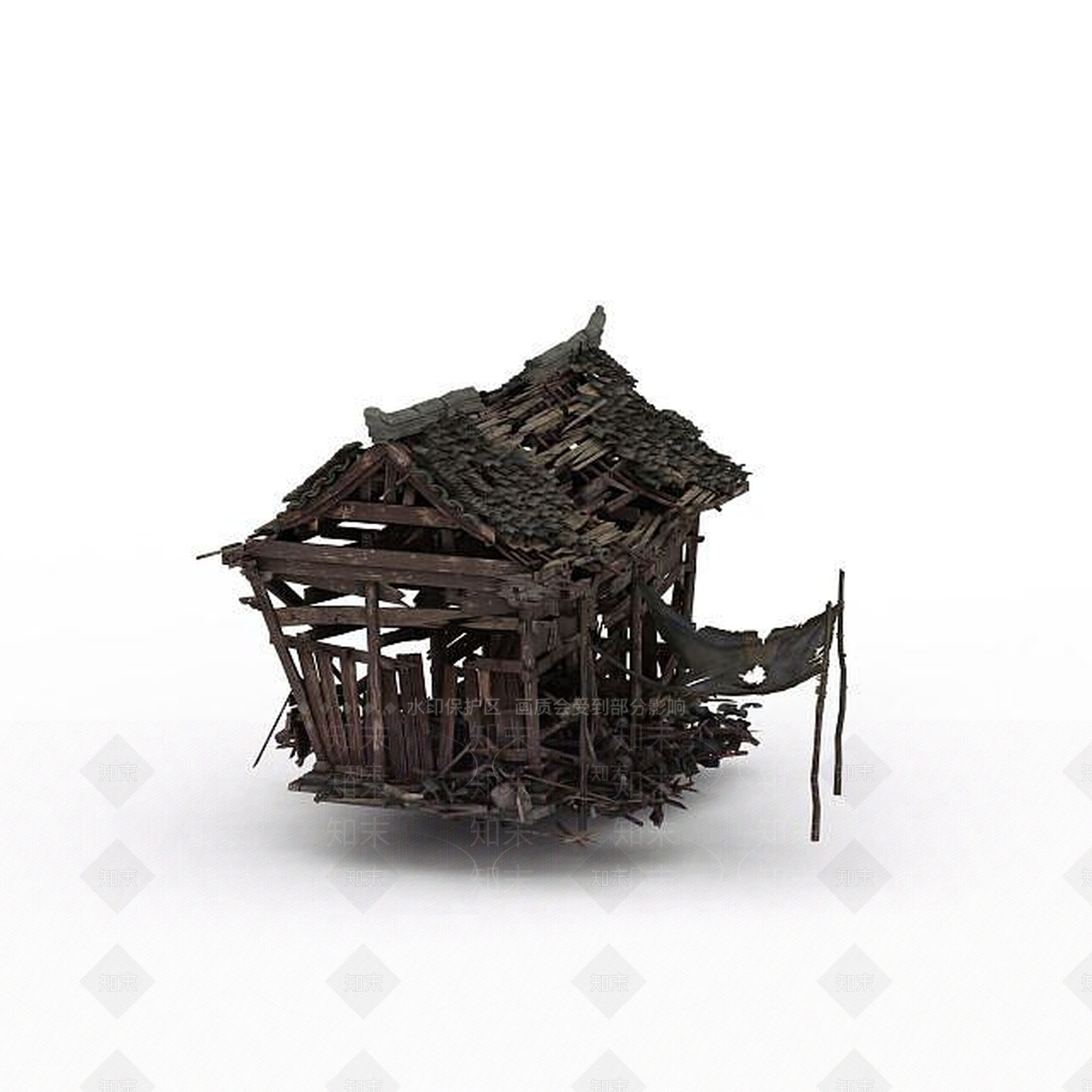 现代办公大厅3D模型下载【ID:1195282977】