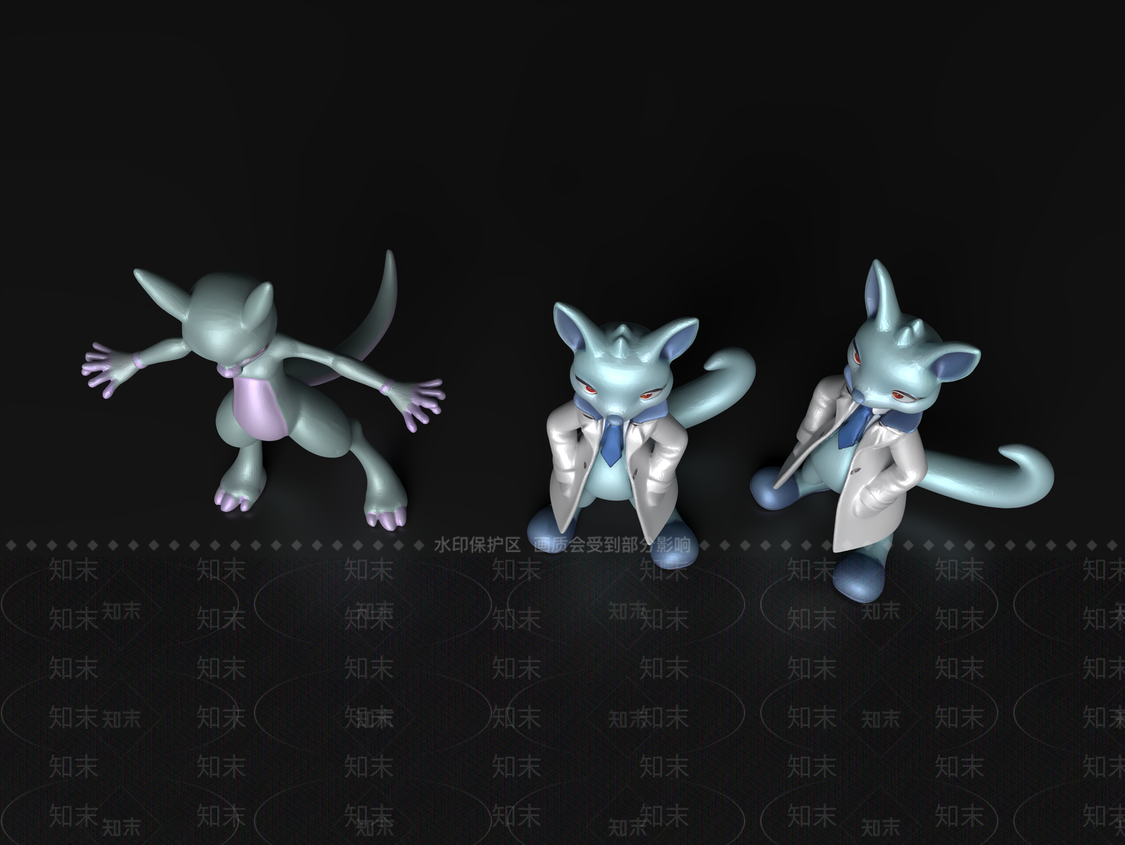 其他动物3D模型下载【ID:1195283630】