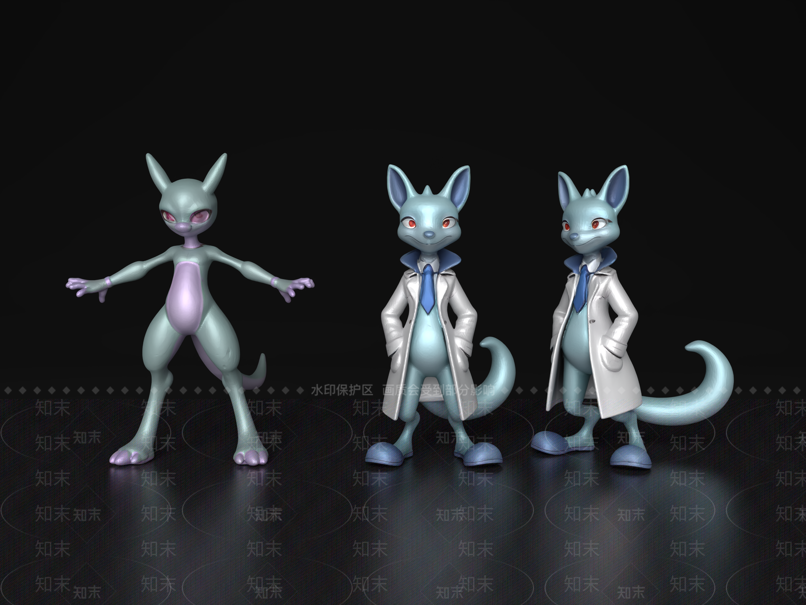 其他动物3D模型下载【ID:1195283630】