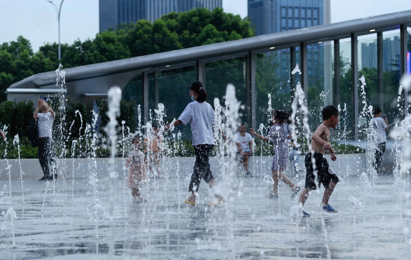 城市背景高清贴图材质