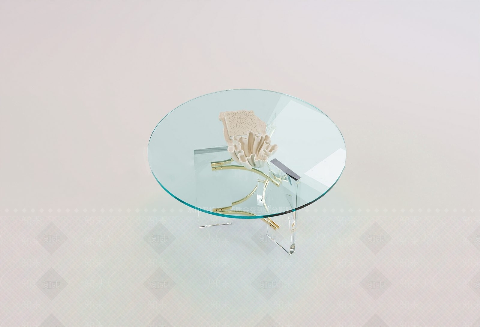 现代极简茶几3D模型下载【ID:1195288392】