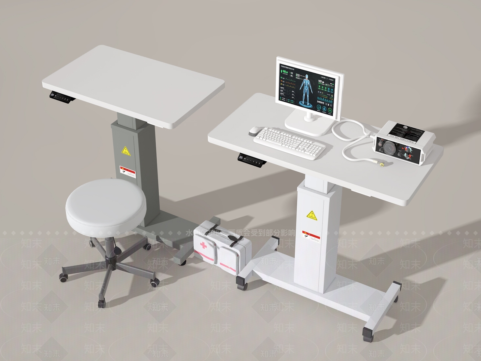 现代其他桌子3D模型下载【ID:1195294605】