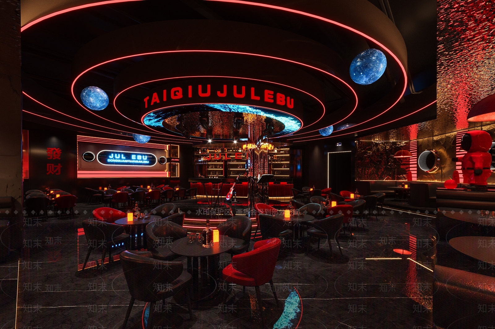 现代酒吧3D模型下载【ID:1195294588】