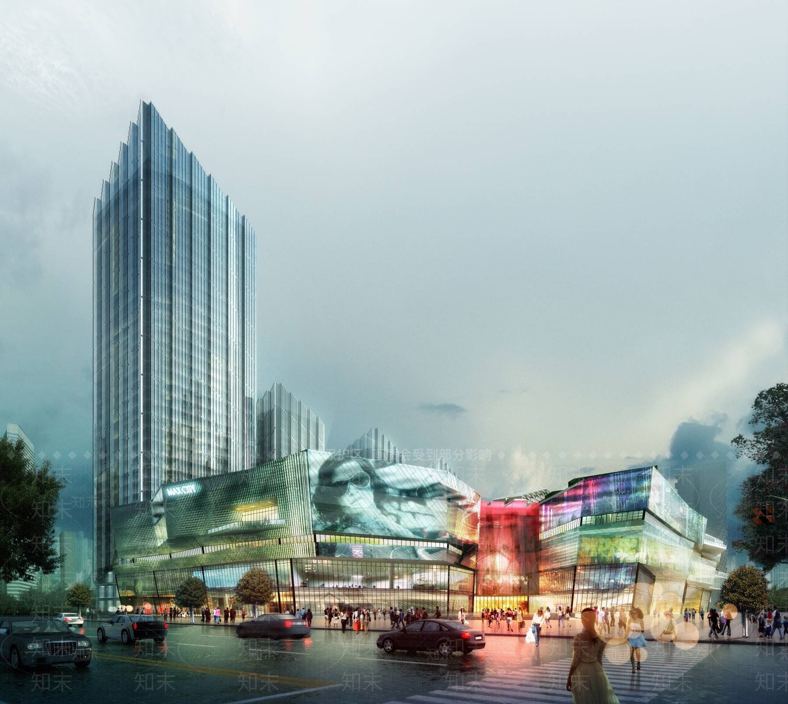 现代商场3D模型下载【ID:1195297706】
