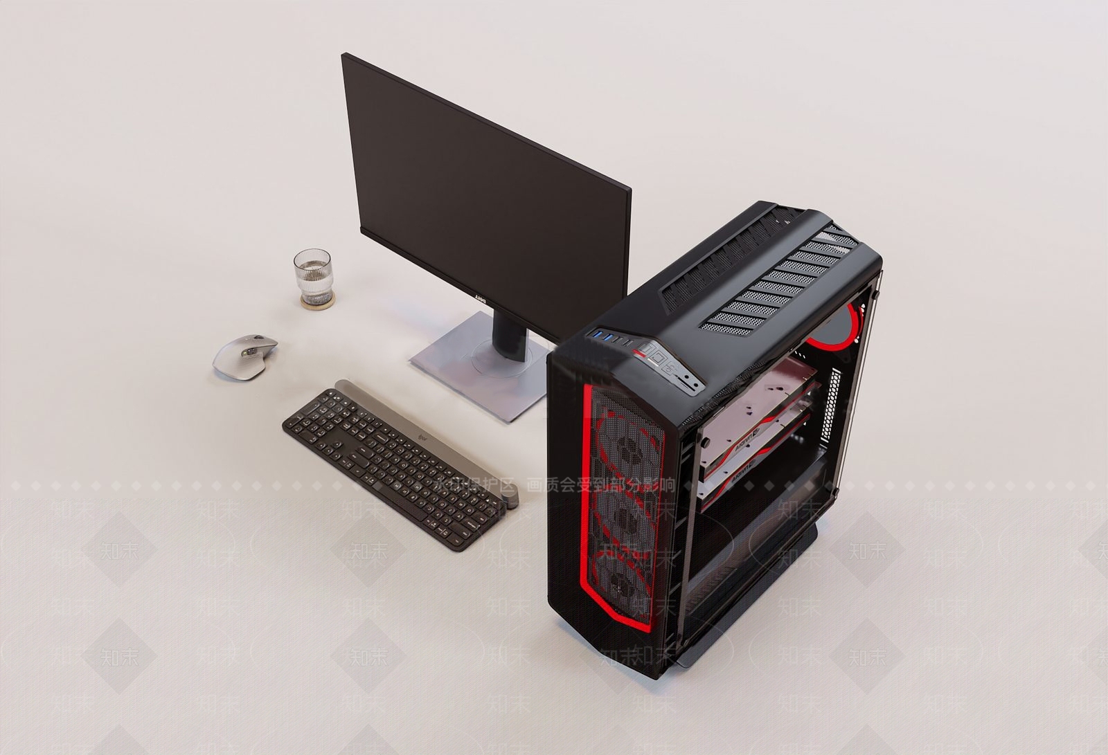 电脑3D模型下载【ID:1195299155】