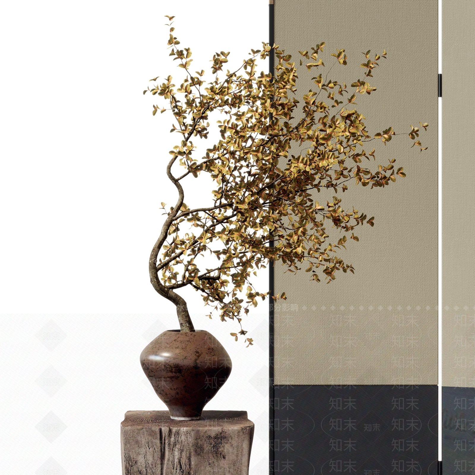 盆栽SU模型下载【ID:1195299618】