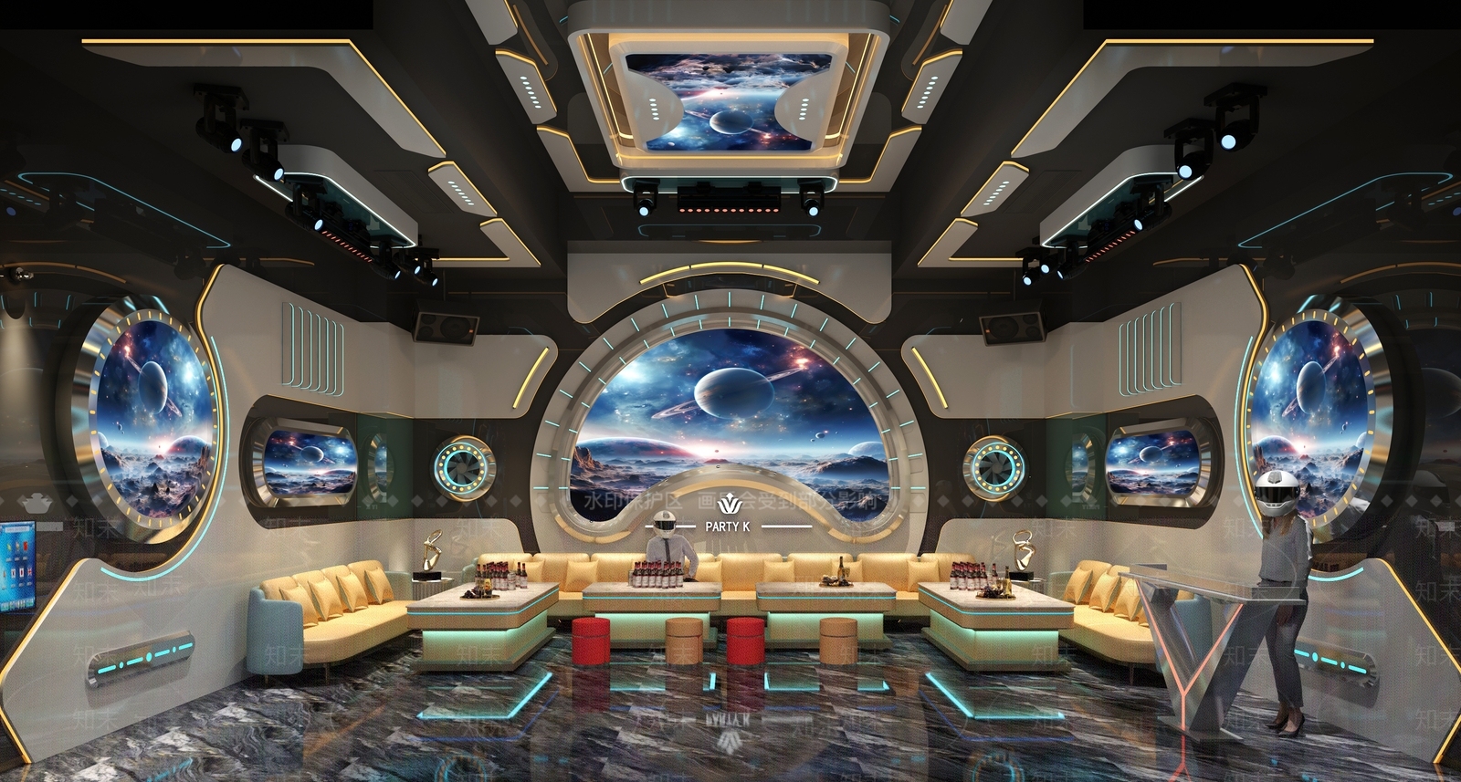 现代KTV3D模型下载【ID:1195300933】