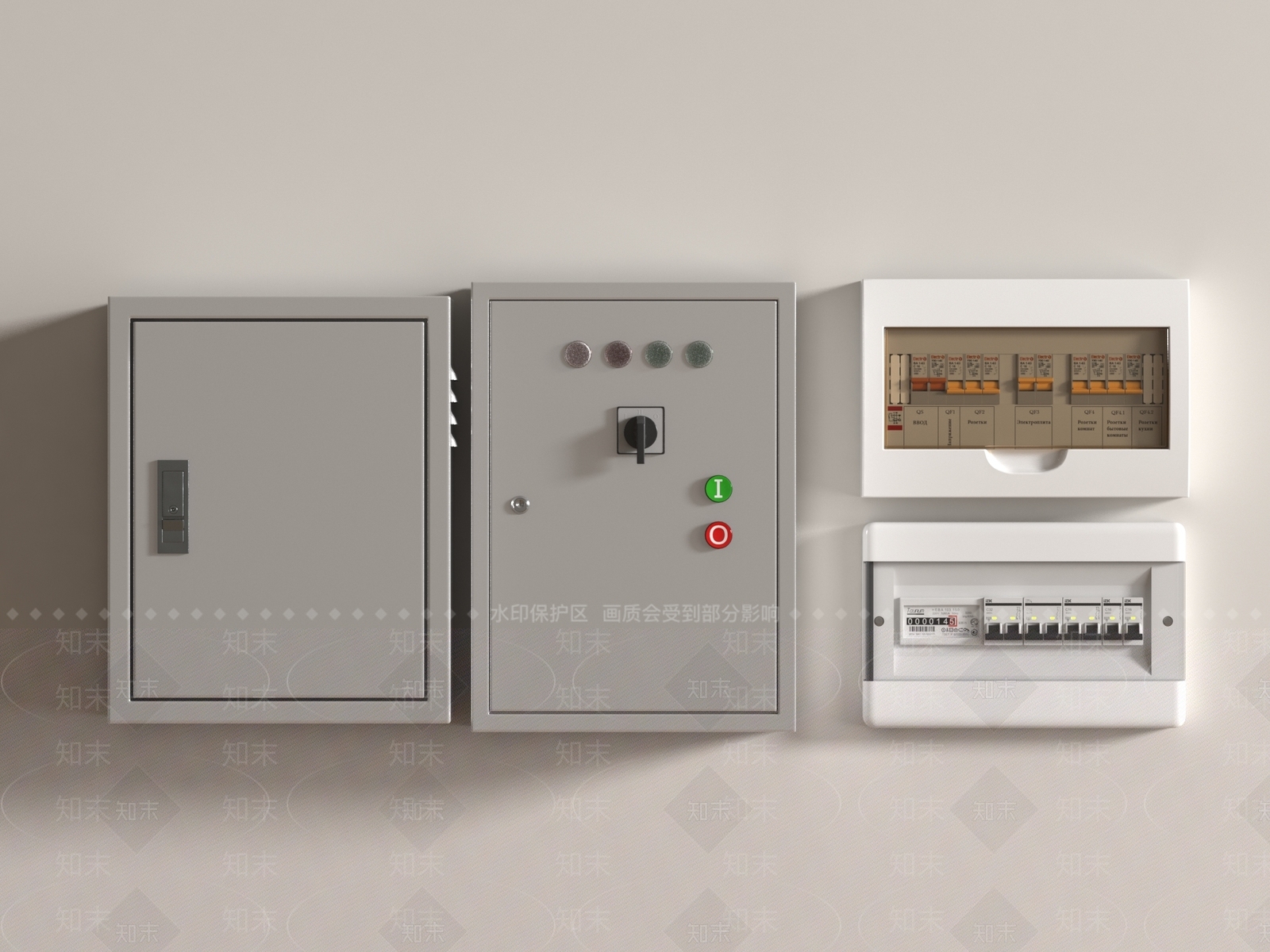 工业设备3D模型下载【ID:1195300914】